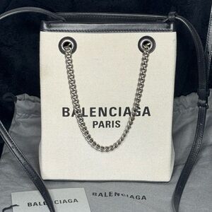 Balenciaga Mini Duty Free Canvas Tote